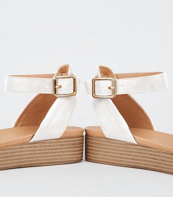 Orders new look white flatforms