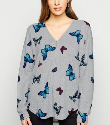 zip front jumper womens