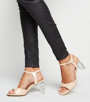 Clear sandals wide on sale fit