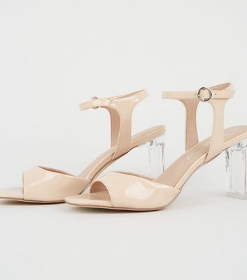 clear shoes wide fit