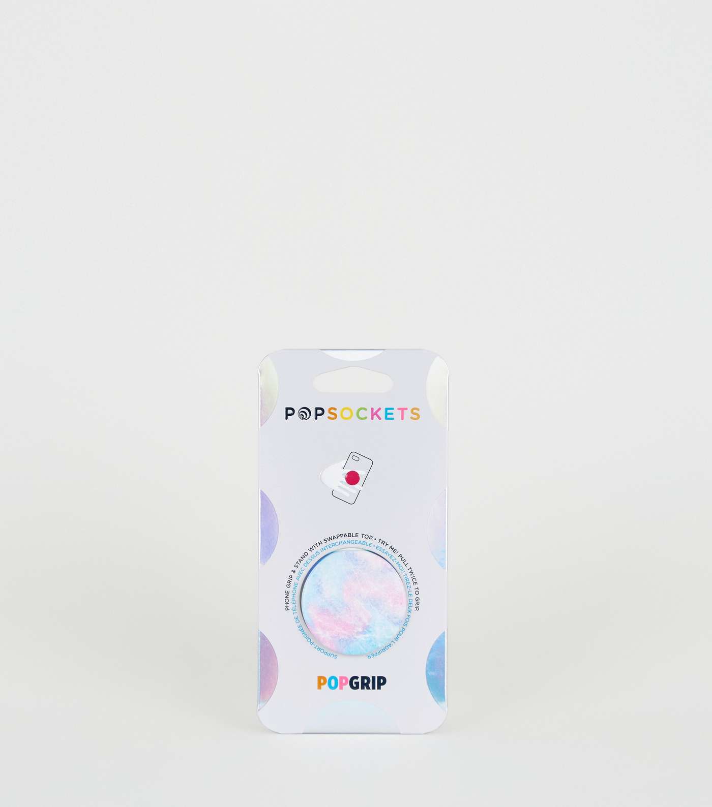 PopSockets Multicoloured Tie Dye Phone Grip Stand