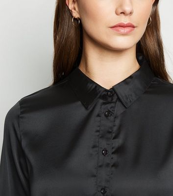 new look satin blouse