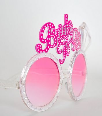 Image of Bright Pink Bride To Be Novelty Sunglasses New Look