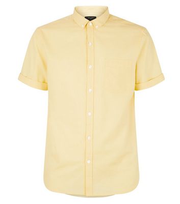 Pale yellow mens shirt Clearance