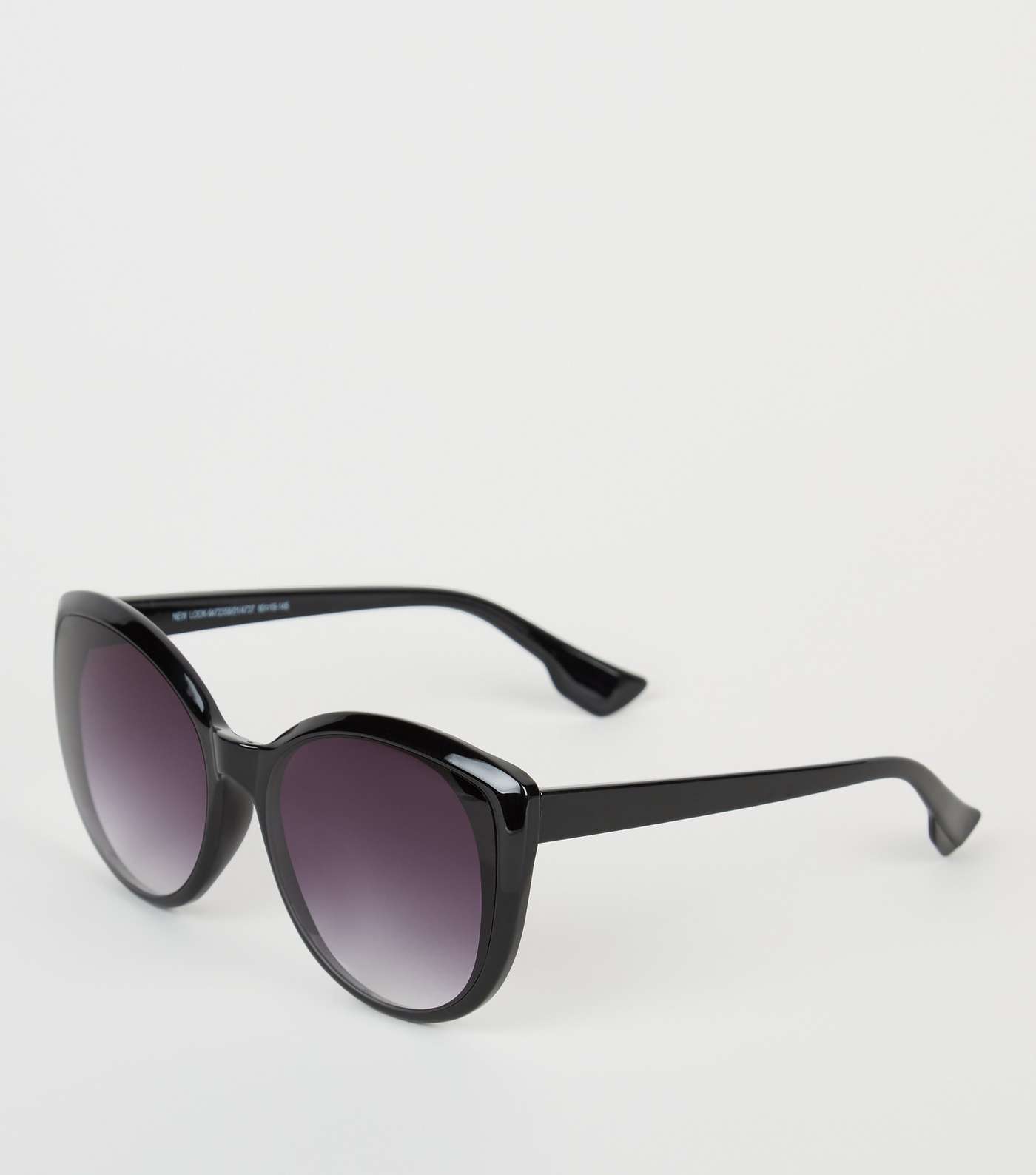 Black Tinted Round Sunglasses