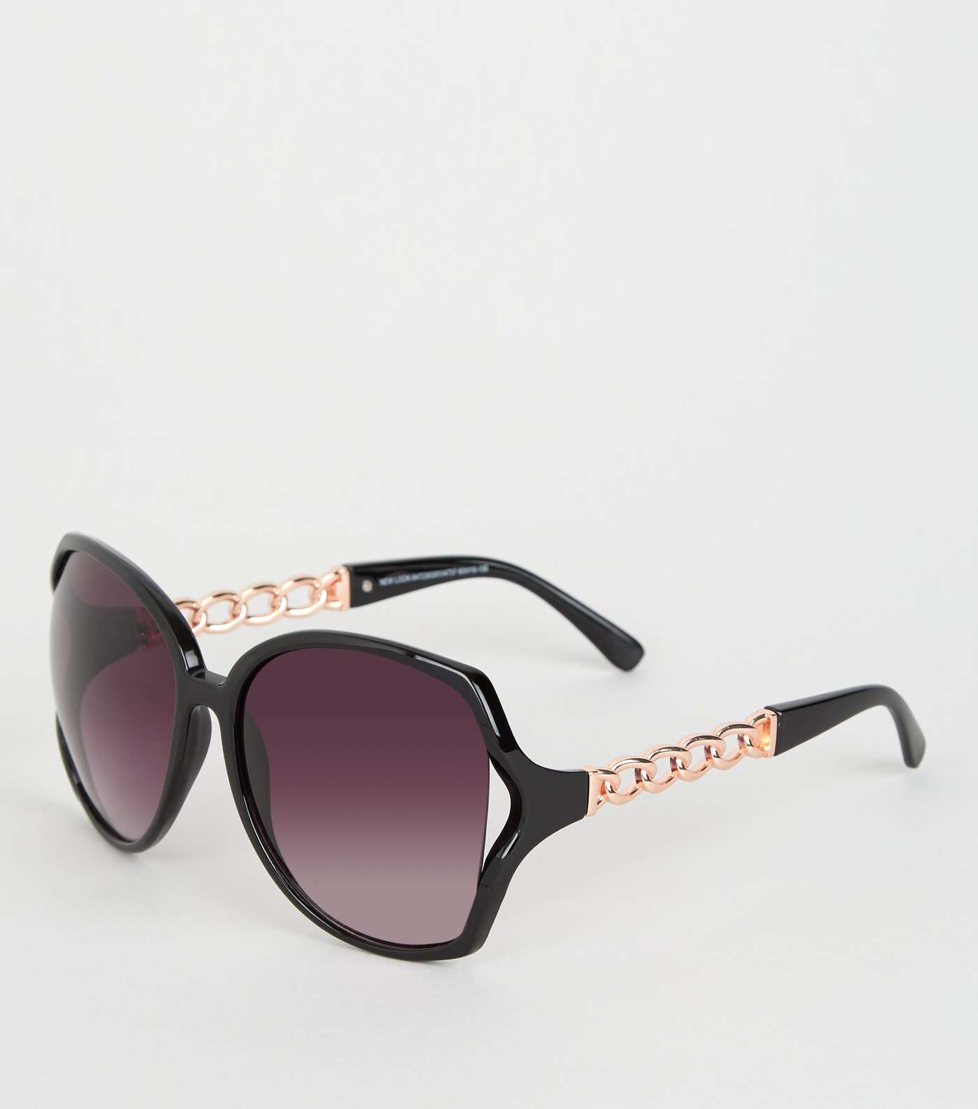 Black Chain Sunglasses