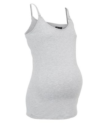 Click to view product details and reviews for Maternity Grey Nursing Cami New Look.