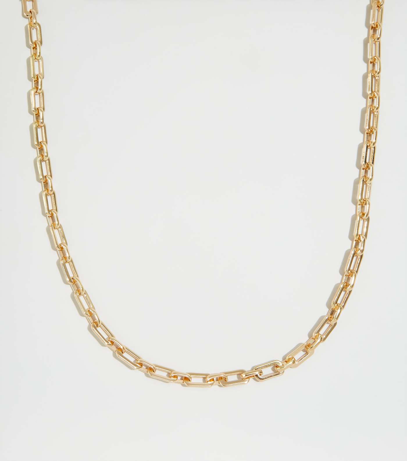 Gold Link Chain Necklace