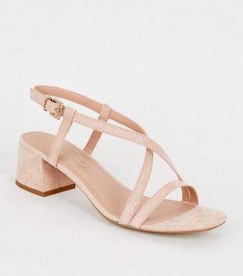 Blush pink sale wide fit sandals