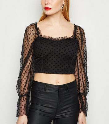 mesh tops new look