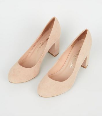 pale pink shoes new look