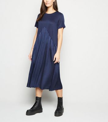 new look blue vanilla dress