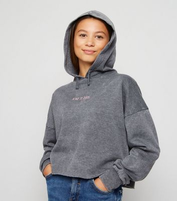 girls grey hoodie