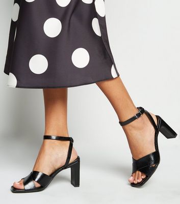 thin block heel