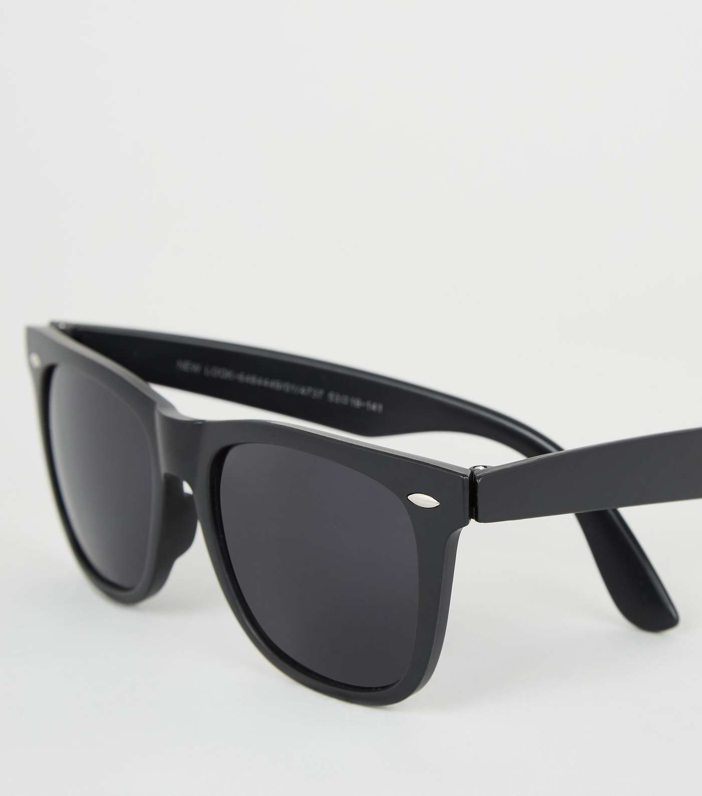Black Matte Tinted Sunglasses Image 4