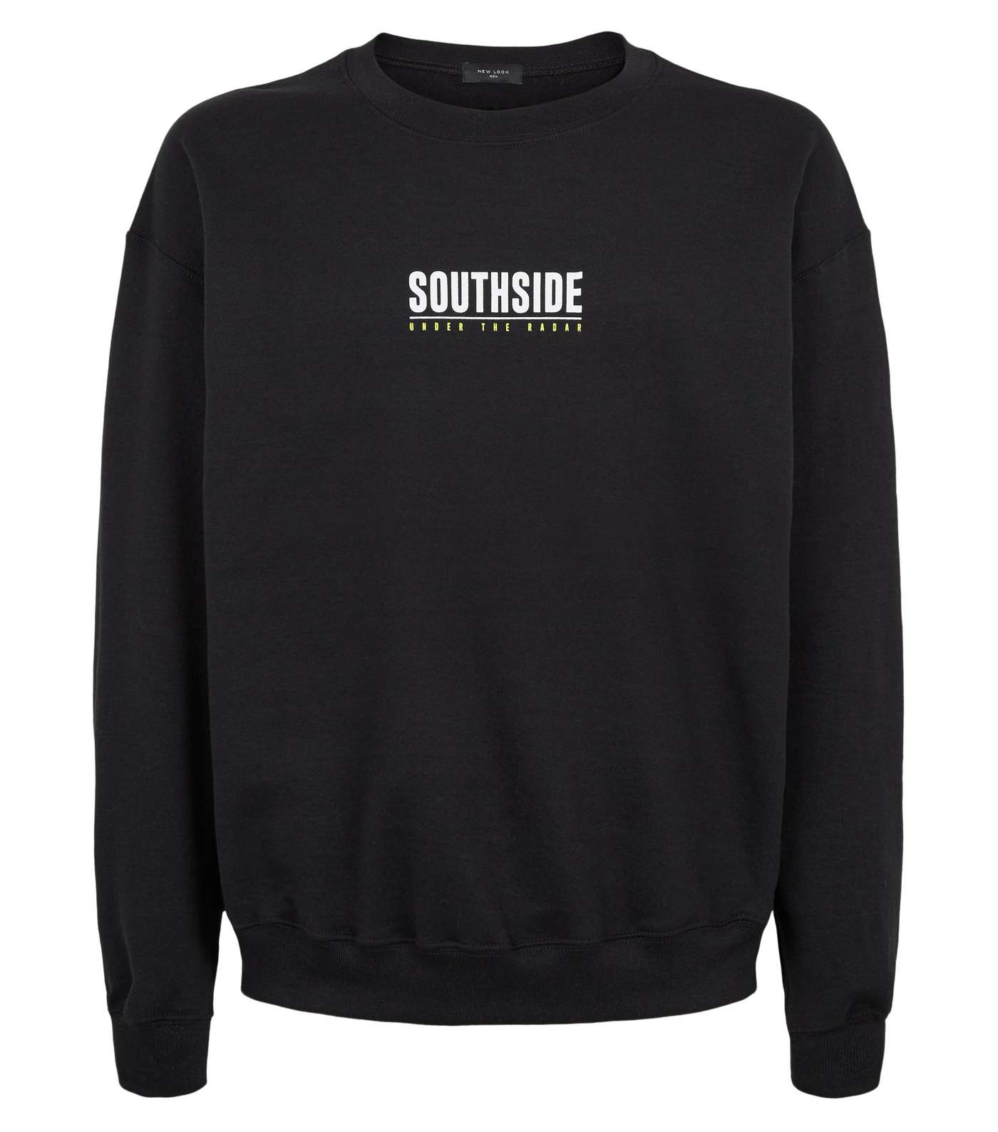 Black Southside Slogan Sweatshirt Image 4