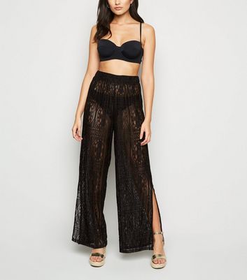 lace beach trousers