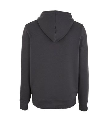 Plain dark 2024 grey hoodie