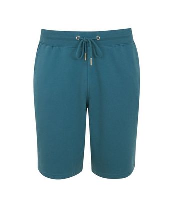 Image of Teal Jersey Shorts New Look