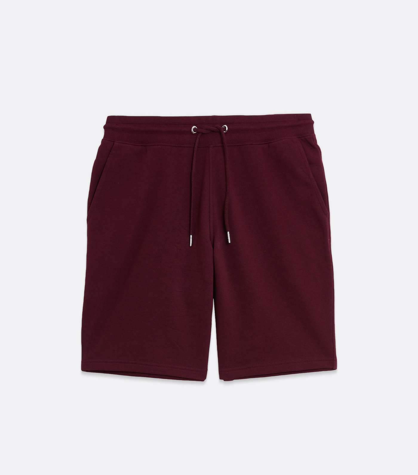 Burgundy Jersey Shorts Image 6