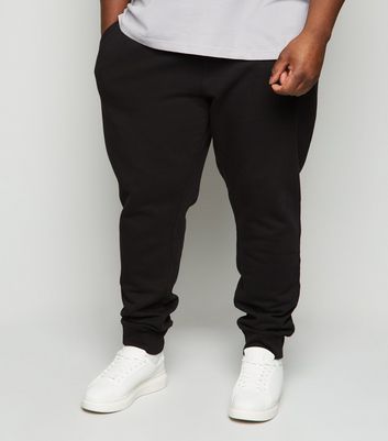 black drawstring joggers