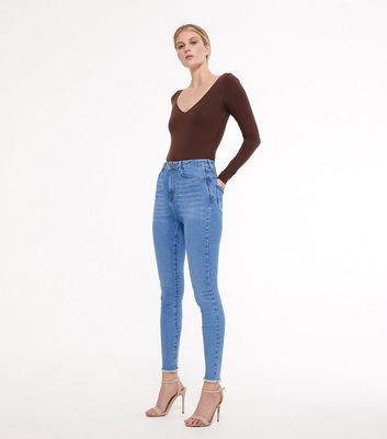new look lift and shape skinny jeans