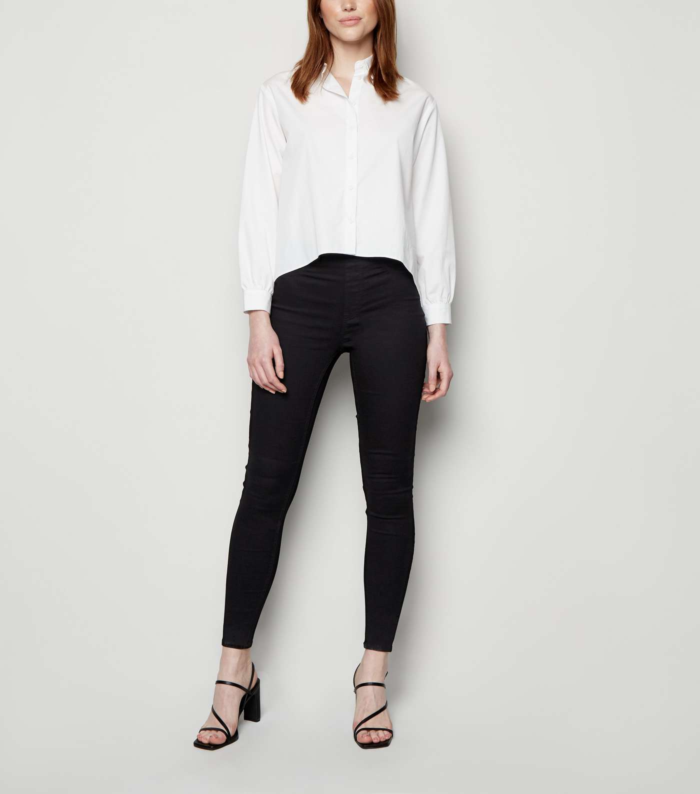 Tall Black Dark Wash 'Lift & Shape' Jenna Skinny Jeans