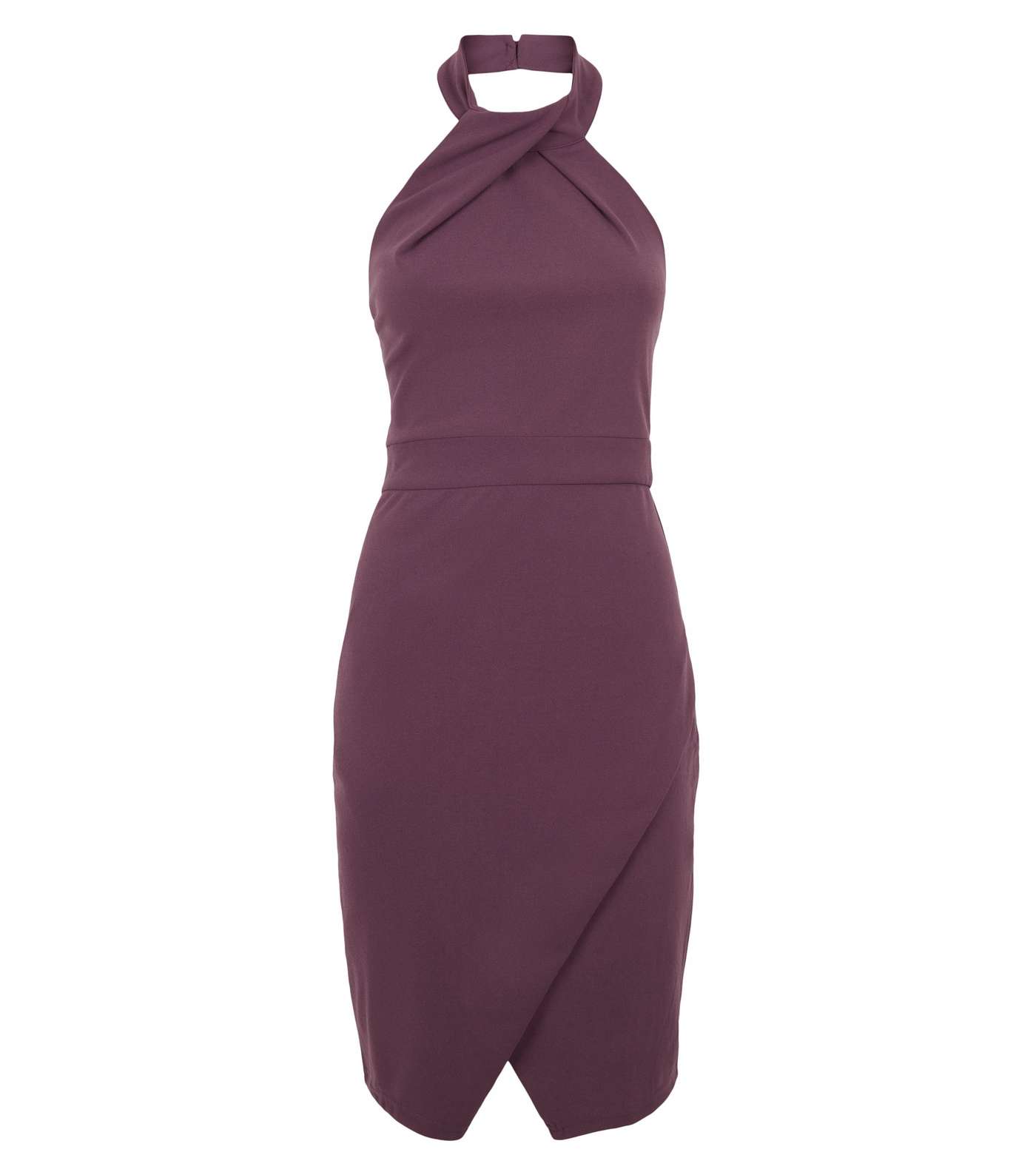 Urban Bliss Light Purple Halterneck Dress Image 4