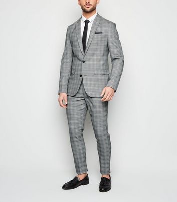 checked coat suit