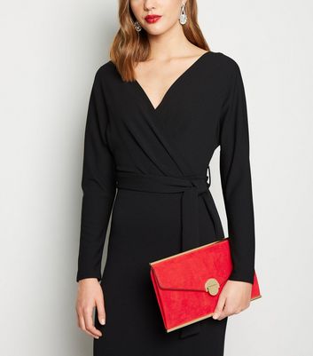 Red envelop clutch by Mimco #bags whole outfit is hot