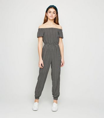 bardot style jumpsuit