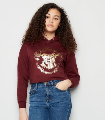 harry potter cropped sweatshirt