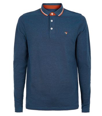 polo manche longue jack and jones