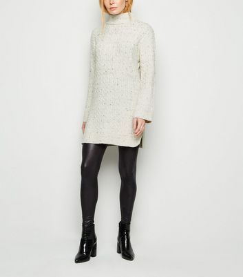 cream jumper dresses