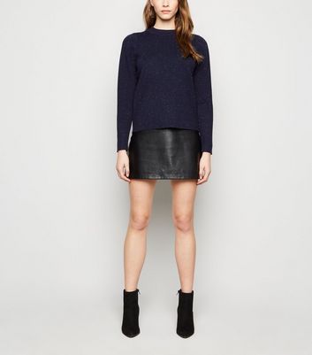 navy glitter jumper