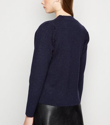 navy glitter jumper
