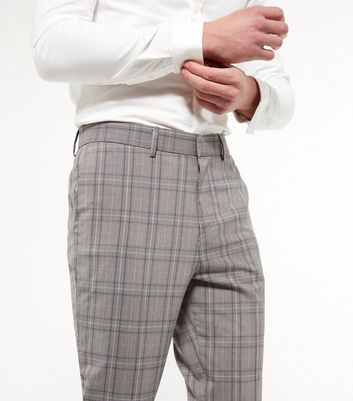 Buy Selected Homme Dark Grey Carlo Cotflex Flat Front Trousers for Men  Online  Tata CLiQ Luxury