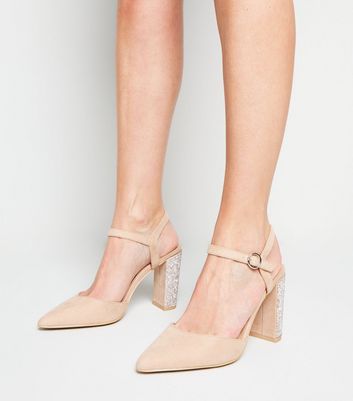 pale pink shoes