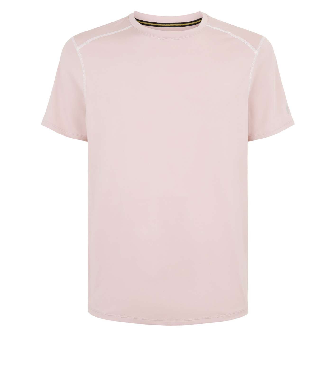 Pink Short Sleeve Sports T-Shirt Image 4