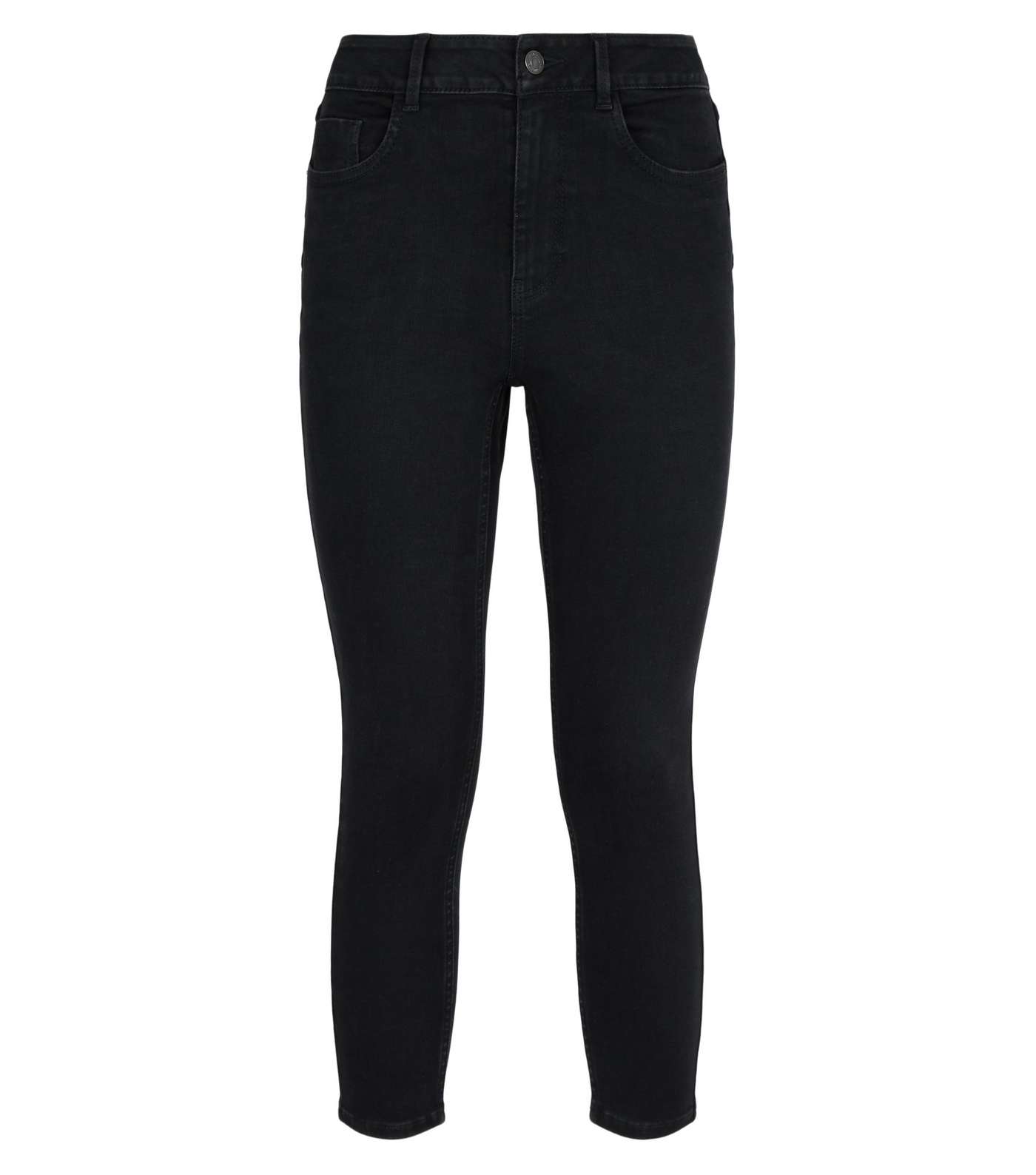 Petite Short Leg Black 'Lift & Shape' Jenna Skinny Jeans Image 5