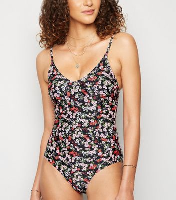 low v neck swimsuit
