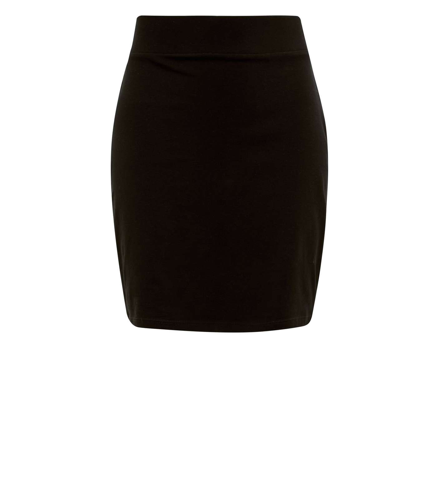 Girls Black High Waist Mini Skirt Image 6