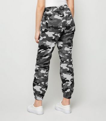 grey camo joggers