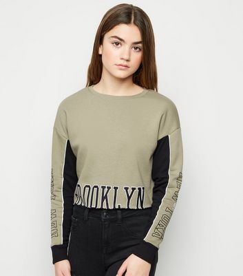 crop sweatshirt for girls