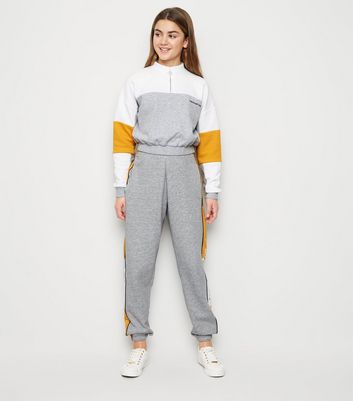 girls in grey joggers