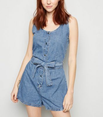 tall womens denim jumpsuit