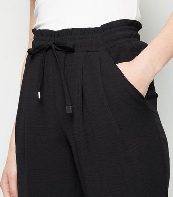 drawstring waist joggers