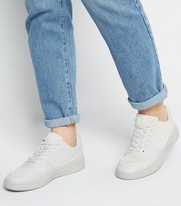 new look grey trainers