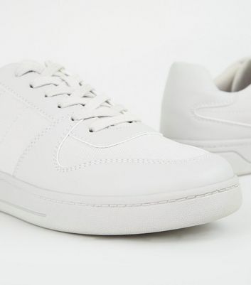 new look grey trainers