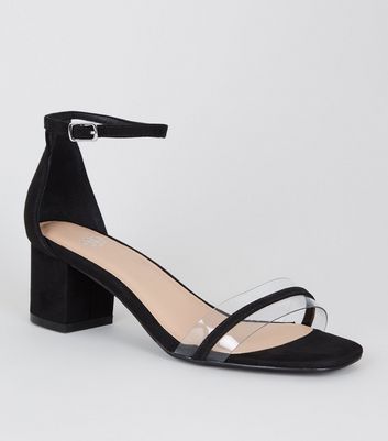 sandale bride transparente